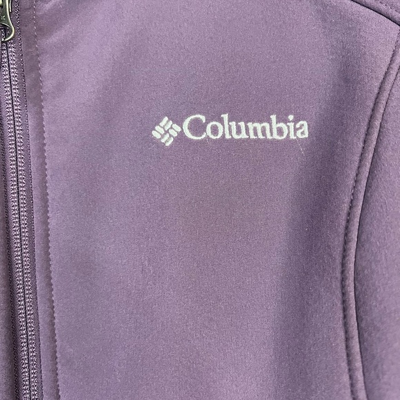 Columbia Women’s Omni Wind Hooded Jacket - Purple - Full Zip - Size Medium - Picture 3 of 9